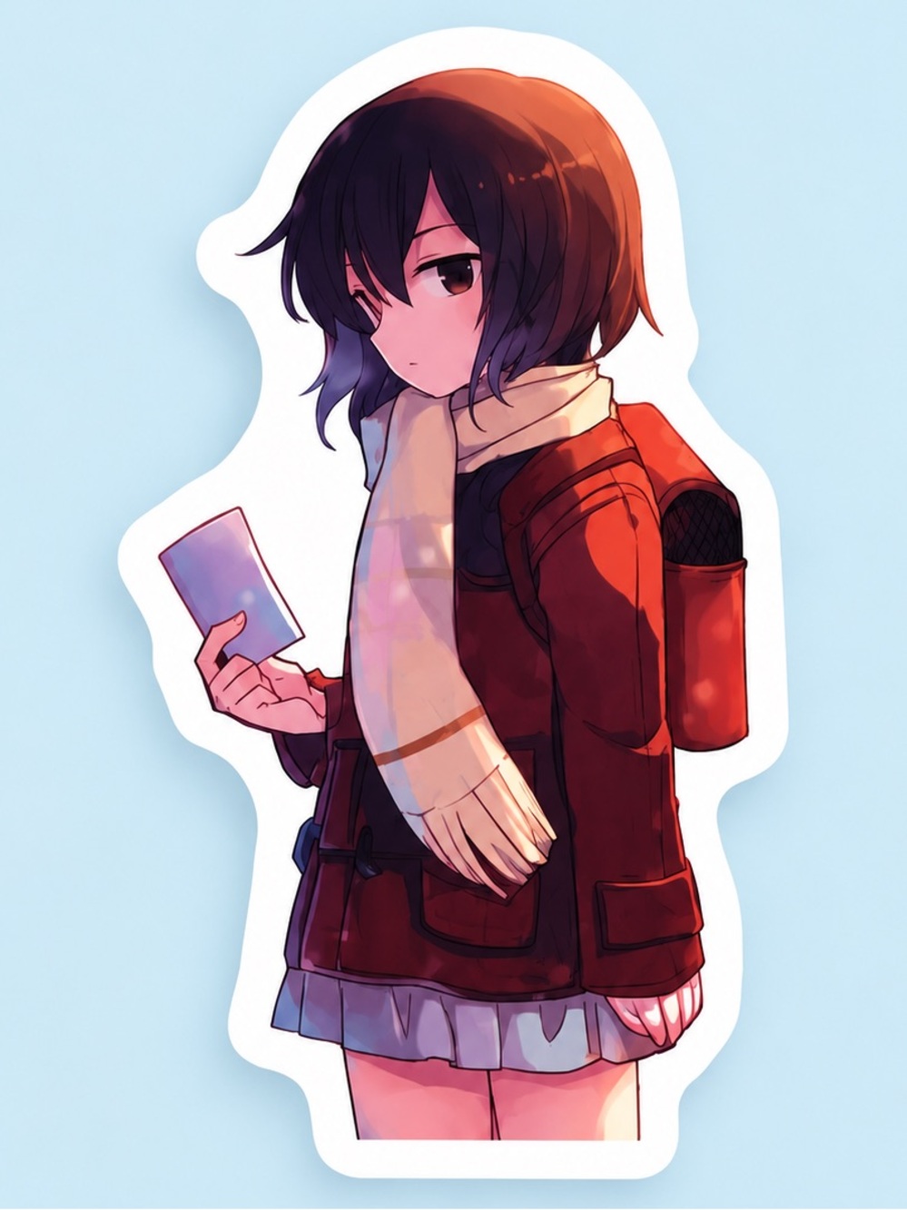 Kayo Hinazuki | Erased Boku Dake ga Inai Machi | Anime Sticker | 5/$10